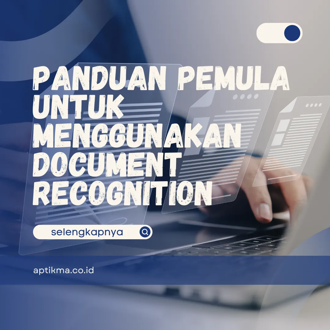 menggunakan document recognition