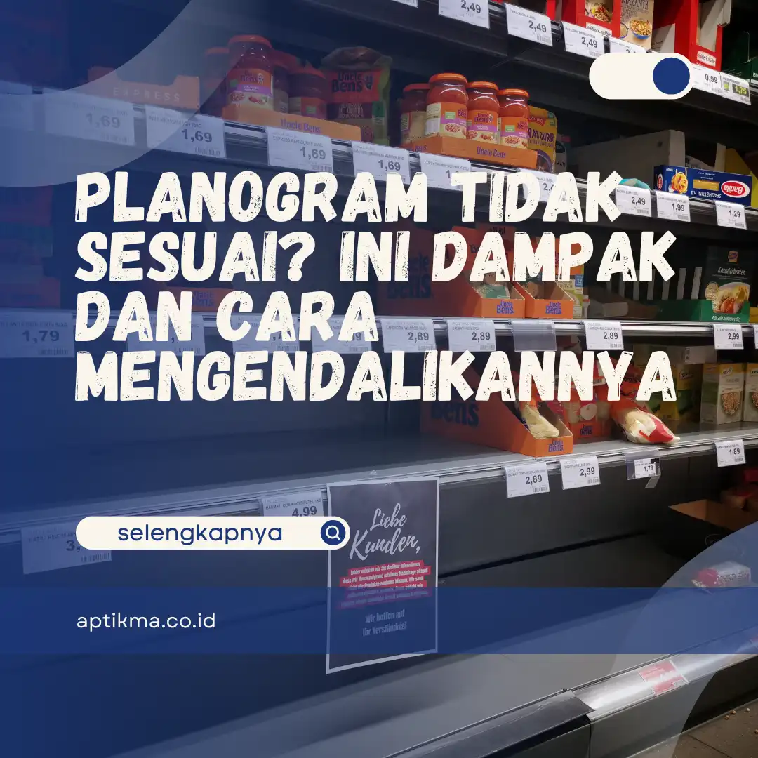 planogram tidak sesuai
