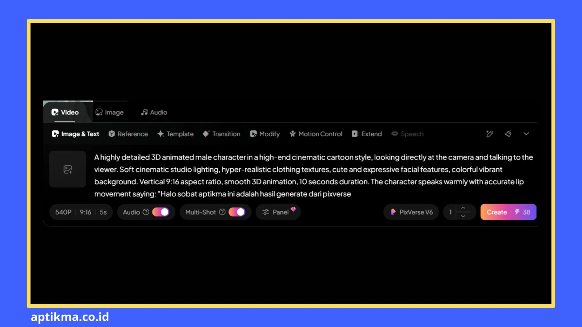 Tutorial Cara Membuat Video AI di Pixverse