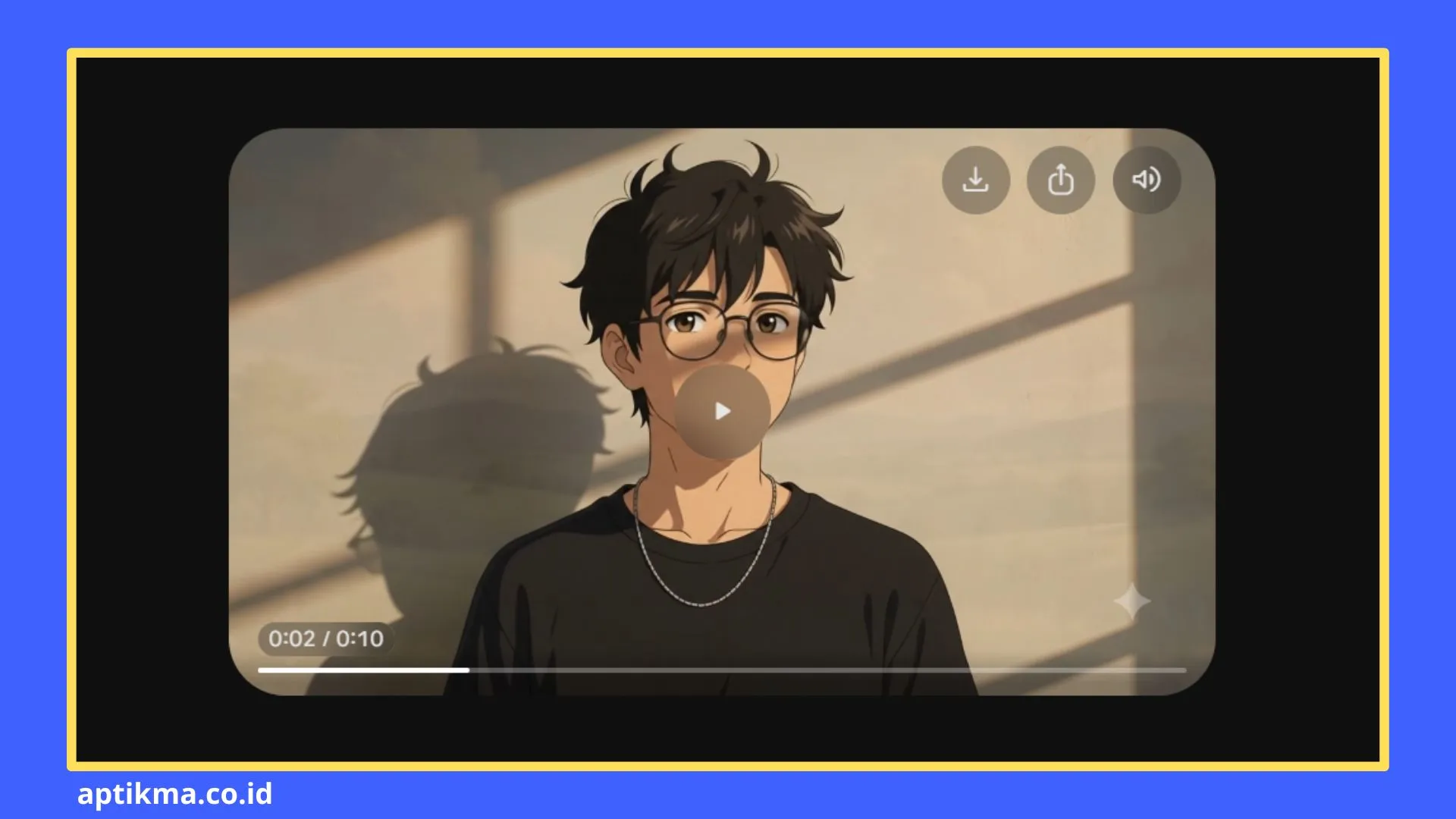 Contoh hasil edit foto menjadi gaya anime 2D Studio Ghibli