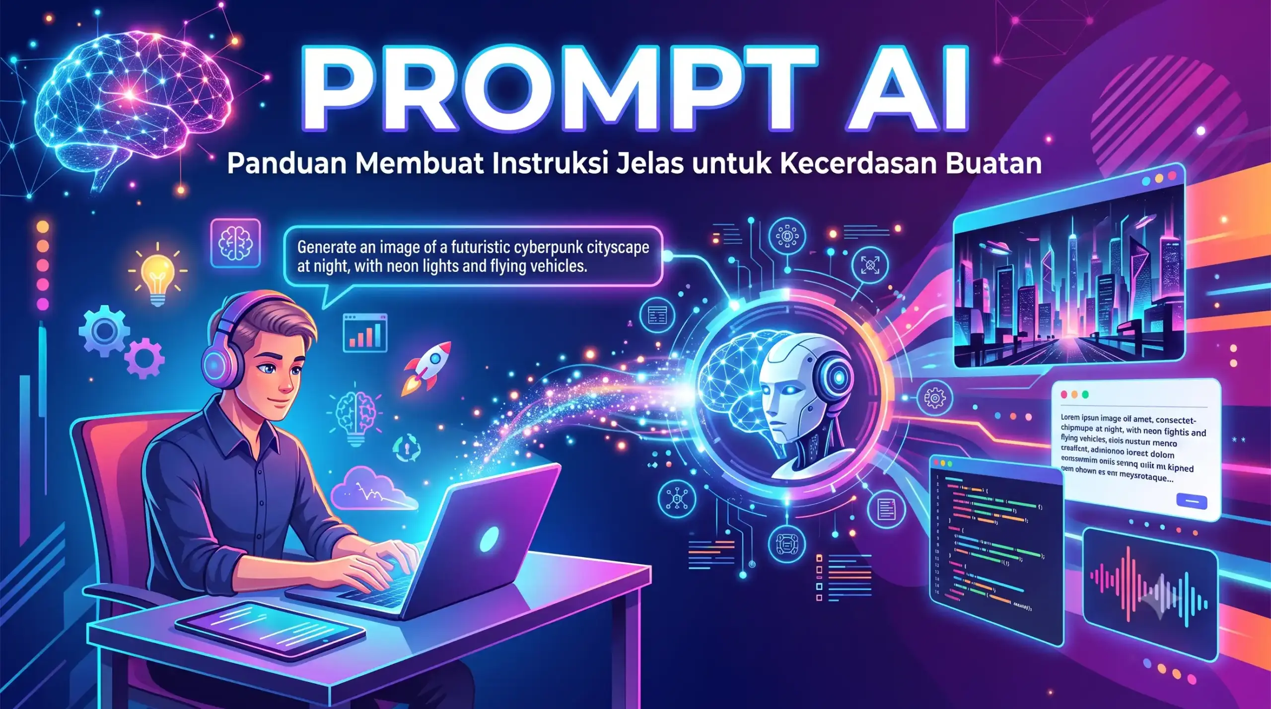 Apa Itu Prompt AI? Panduan Lengkap, Contoh, dan Tips Membuatnya